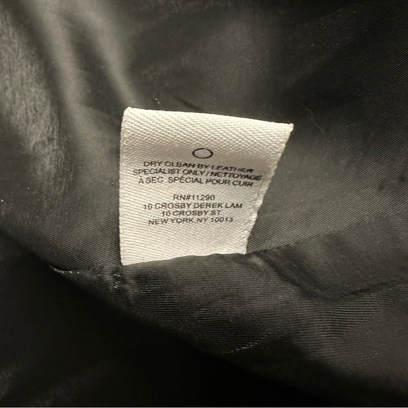 Derek Lam 10 Crosby Women’s plaid check lambskin trim Jacket Size 2 - Picture 10 of 11